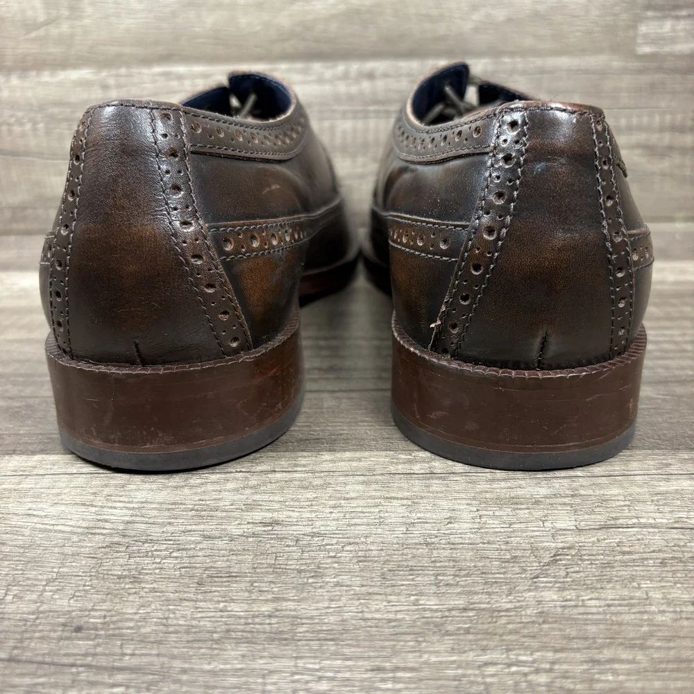 Cole Haan Wingtip Oxford Brown Mens US Size 10.5 C24363 Shoes